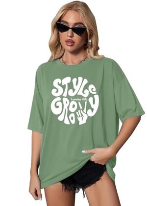 Women's Cotton Oversized Fit T-Shirt